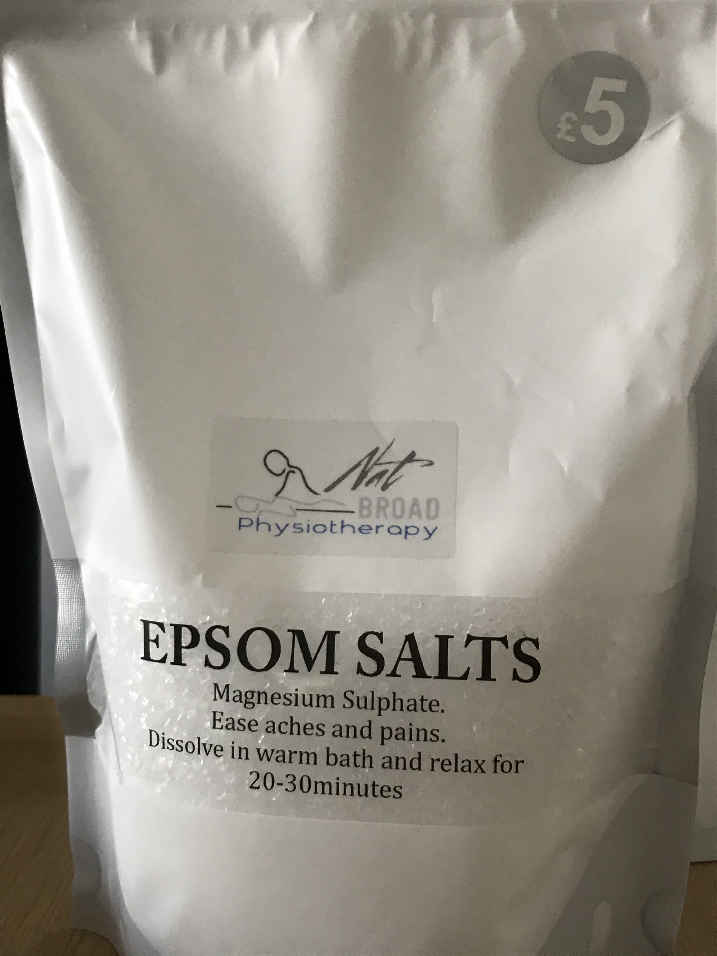 Epsom Salts Nat Broad Physiotherapy