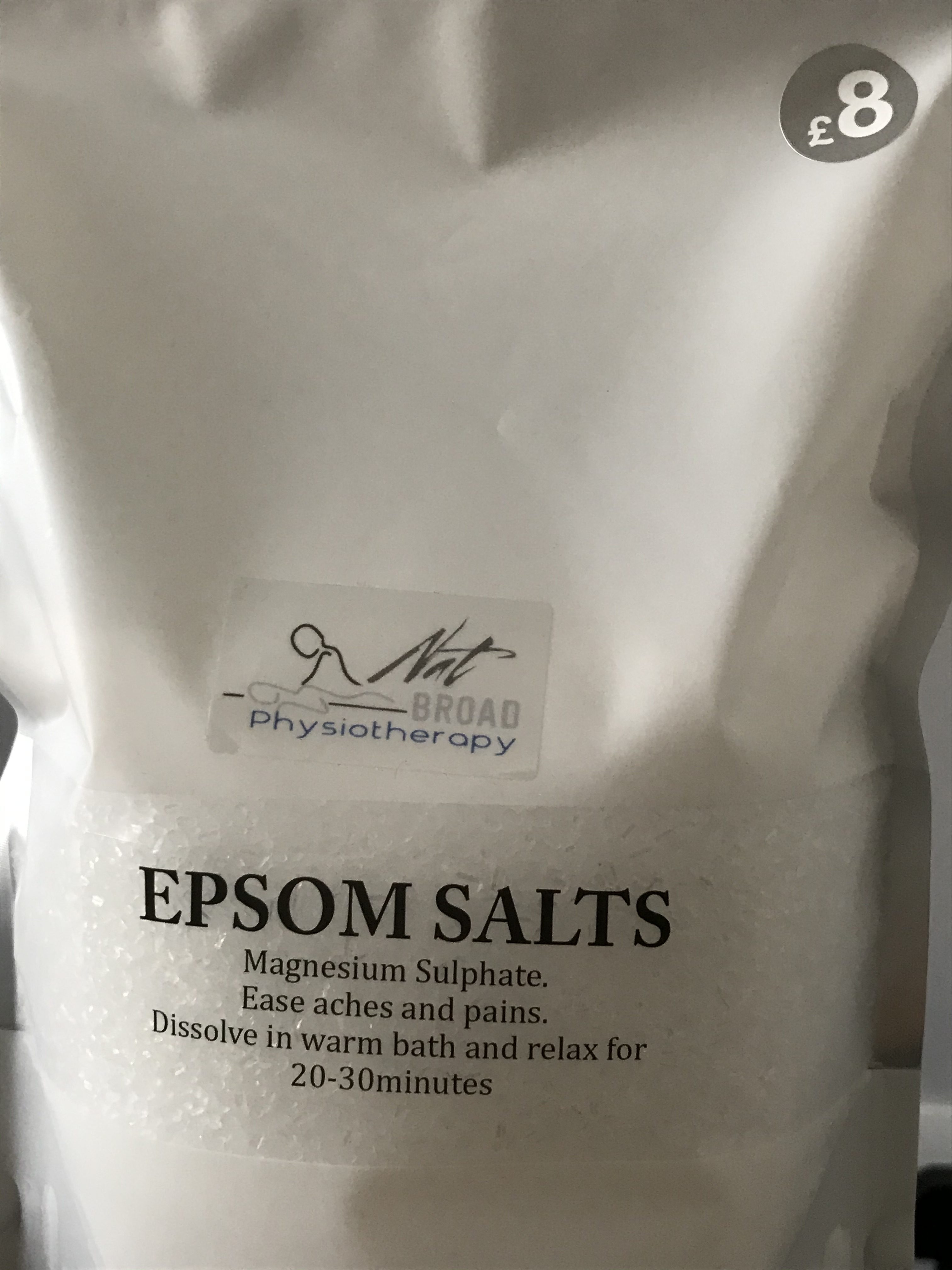 Epsom Salts Nat Broad Physiotherapy
